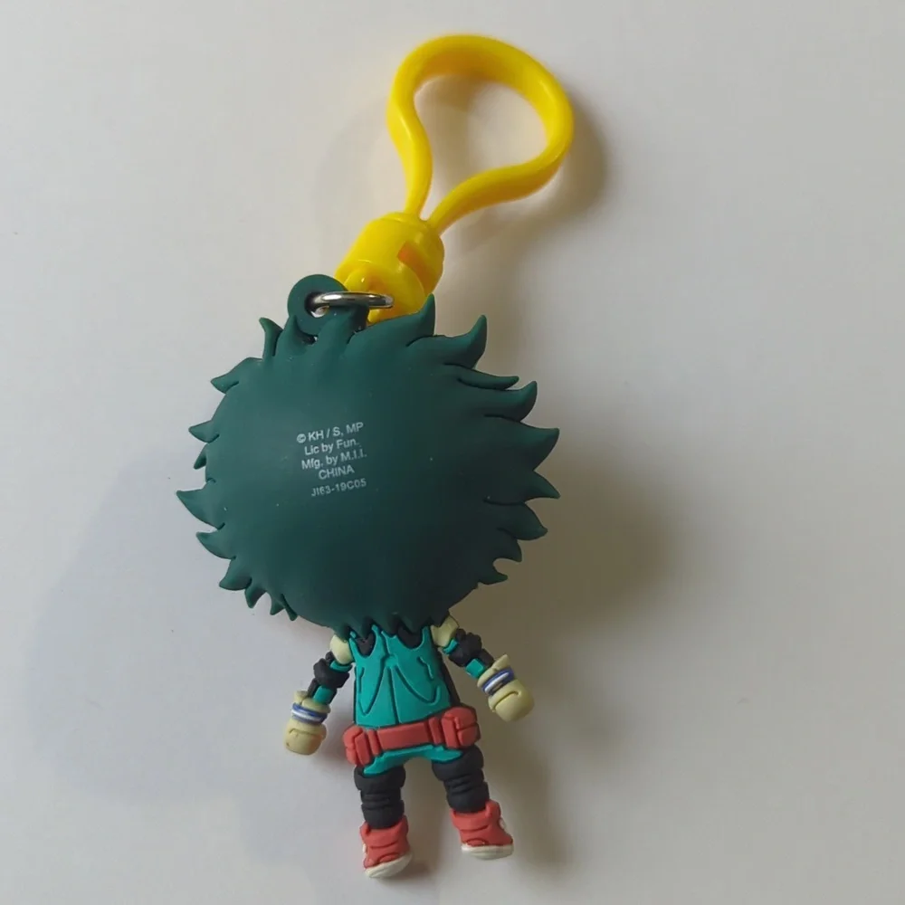 My Hero Academia Key Ring Backpack Clip Izuku Midoriya 3d Blind Exclusive Figure